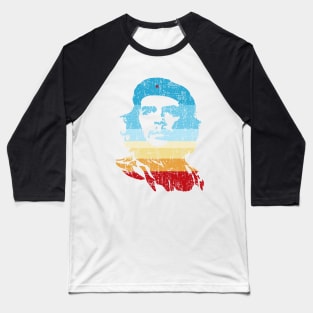 Che Guevara colourfull Baseball T-Shirt